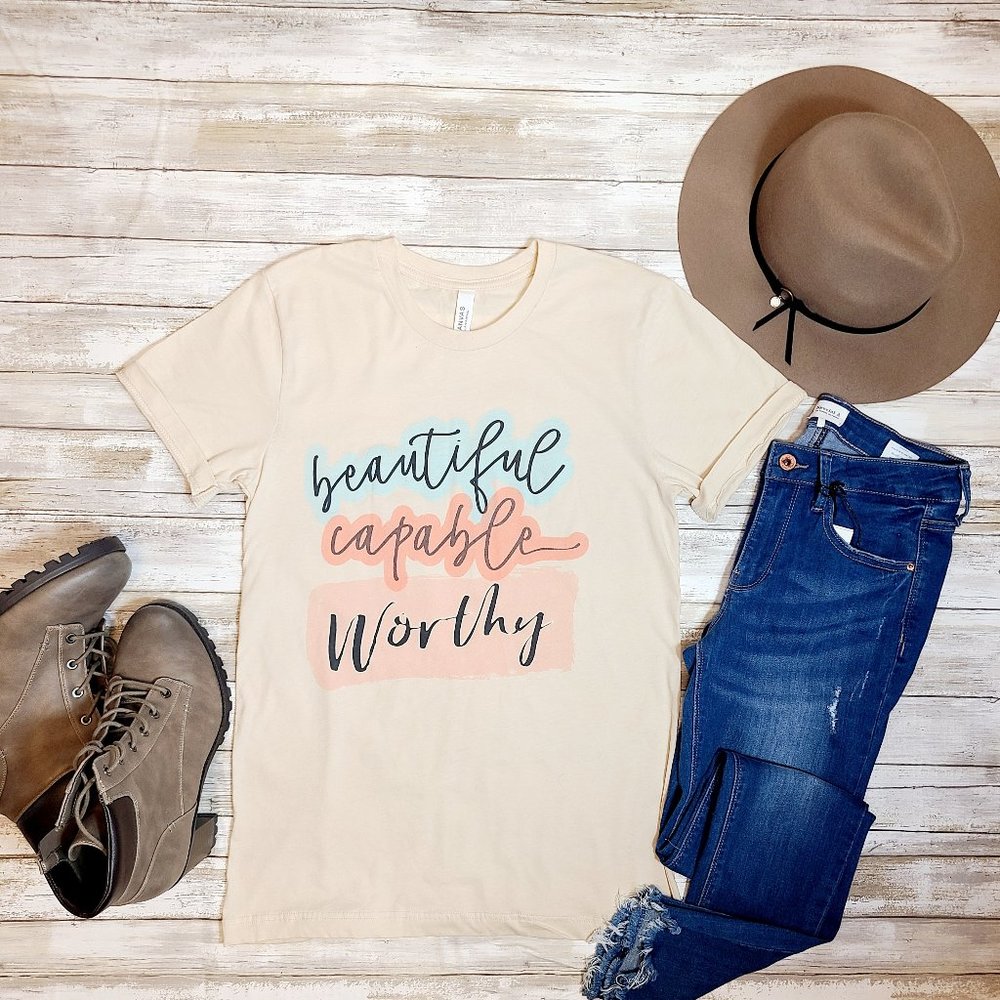 Beautiful Worthy Tee